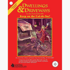 PREORDER Dwellings & Driveways: Keep on the Cul-de-Sac! Your Basic Parody RPG