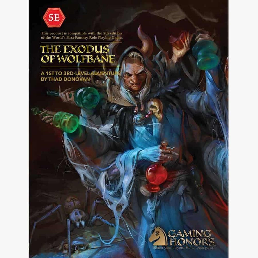 PREORDER D&D 5e - The Exodus of Wolfbane (5E)