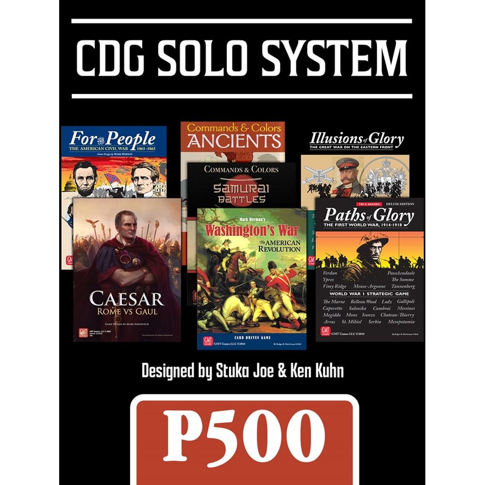 PREORDER GMT Games - CDG Solataire System