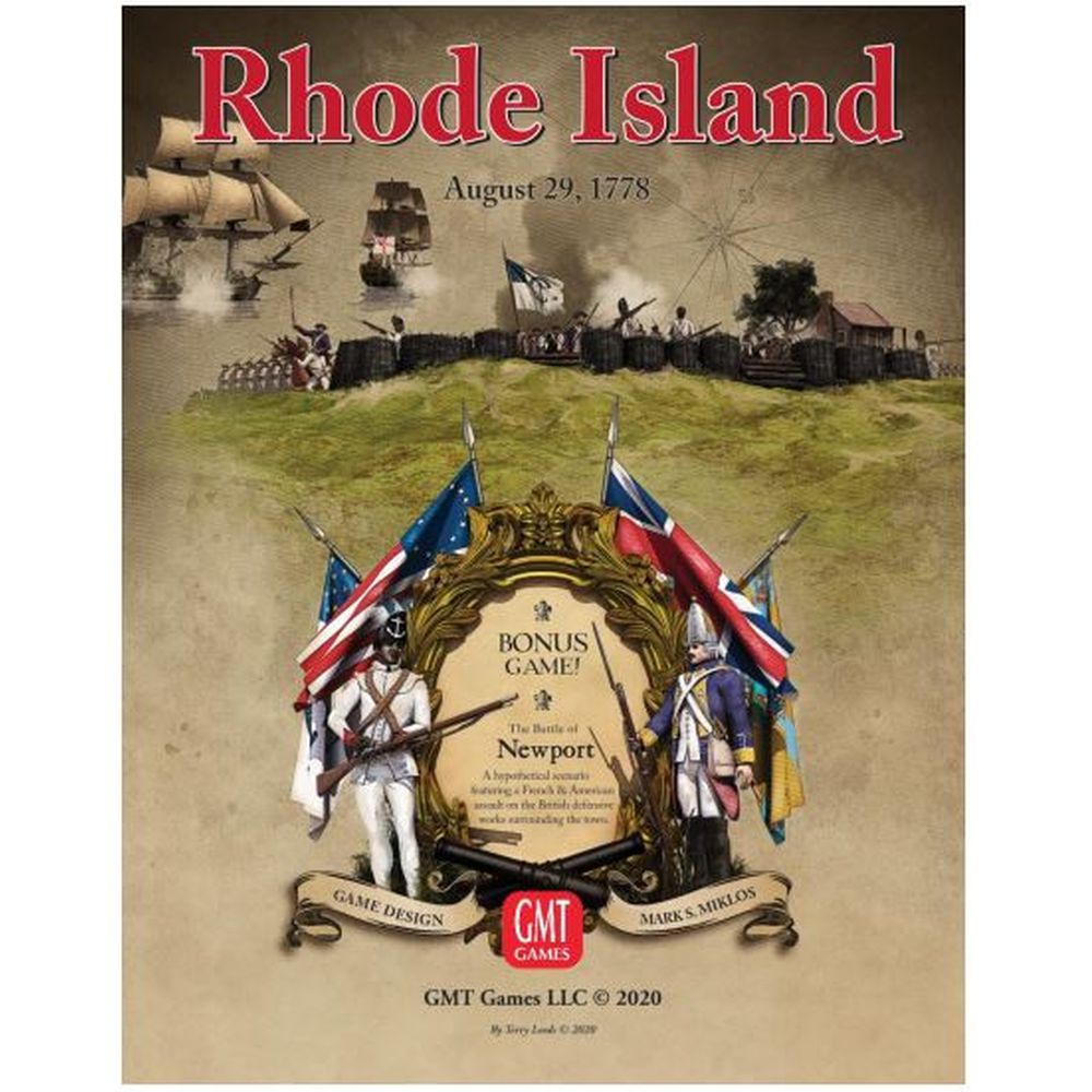 PREORDER GMT Games - Battle For Rhode Island Am-Rev #9