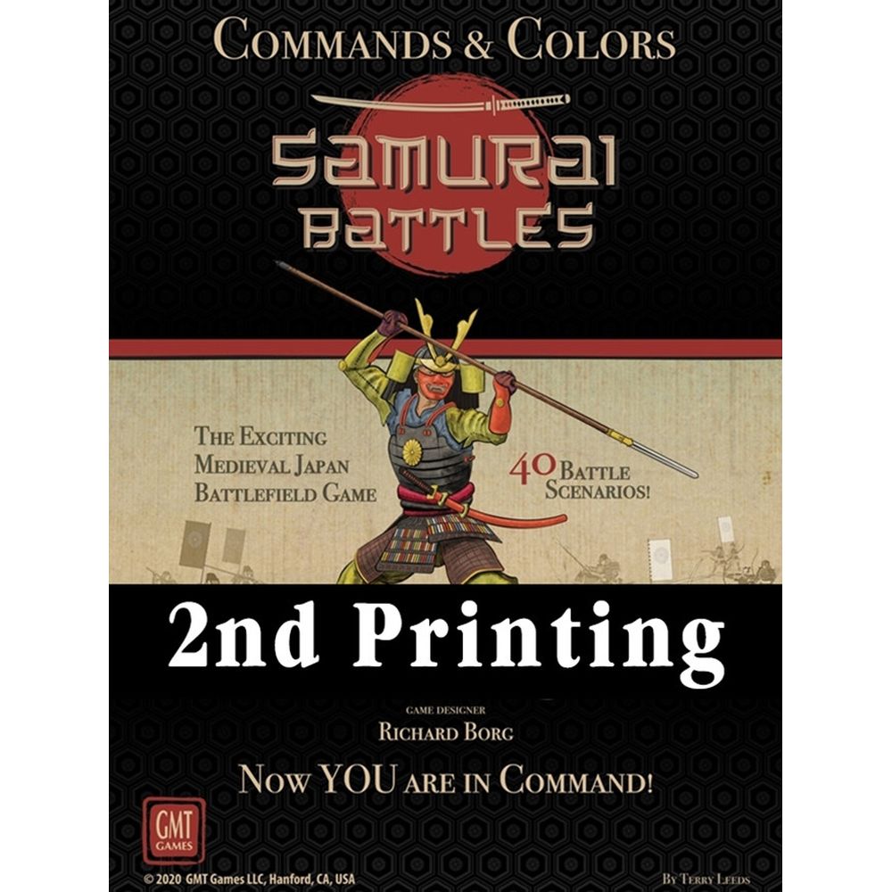 PREORDER GMT Games - C&C Samurai Battles 2nd Printing