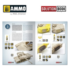 PREORDER Ammo by MIG - Book - How To Paint Modern Us Military Sand Scheme Solution Book 16