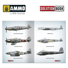 PREORDER Ammo by MIG - Book - How To Paint Wwii Luftwaffe Mid War Aircraft Solution Book 18