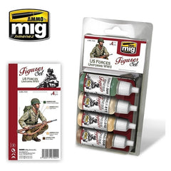 PREORDER Ammo by MIG - Sets - Us Forces Uniforms Wwii Figures Set