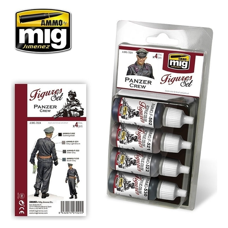 PREORDER Ammo by MIG - Sets - Panzer Crew Figures Set