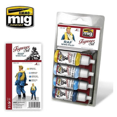 PREORDER Ammo by MIG - Sets - Raf Wwii Pilot Figures Set