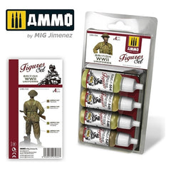 PREORDER Ammo by MIG - Sets - British Wwii Uniforms Figures Set