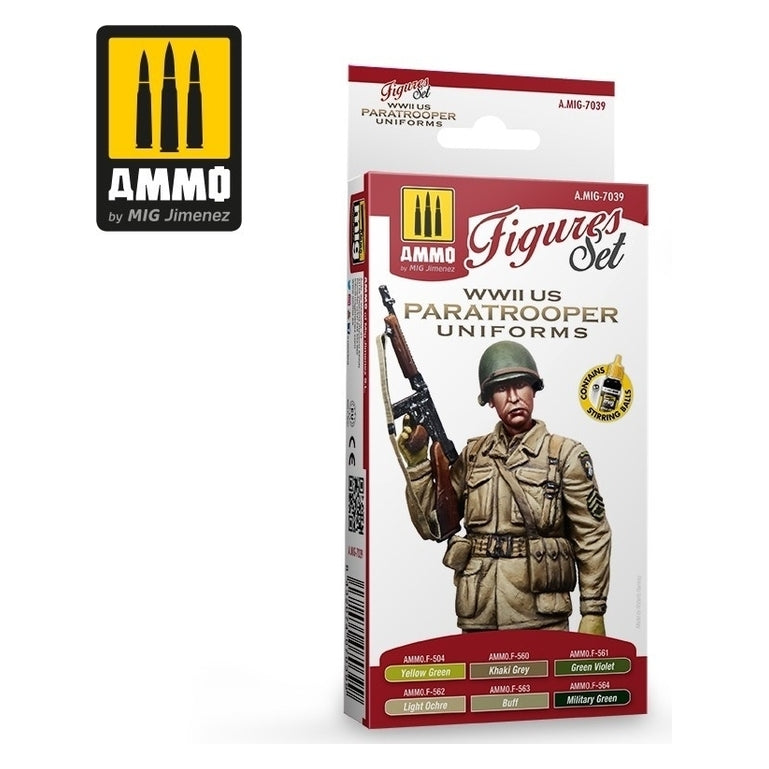 PREORDER Ammo by MIG - Sets - Wwii Us Paratroopers Figures Set