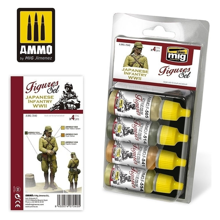 PREORDER Ammo by MIG - Sets - Japanese Infantry Wwii Figures Set