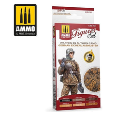 PREORDER Ammo by MIG - Sets - Waffen Ss Autumn Camo. German Einchenlaubmuster Figures Set
