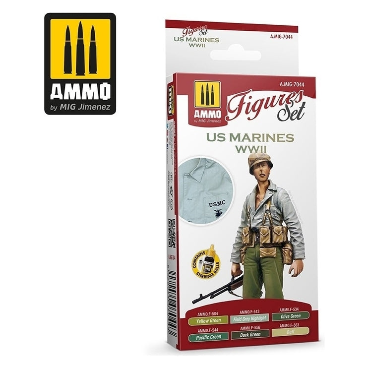 PREORDER Ammo by MIG - Sets - Us Marines Wwii Set