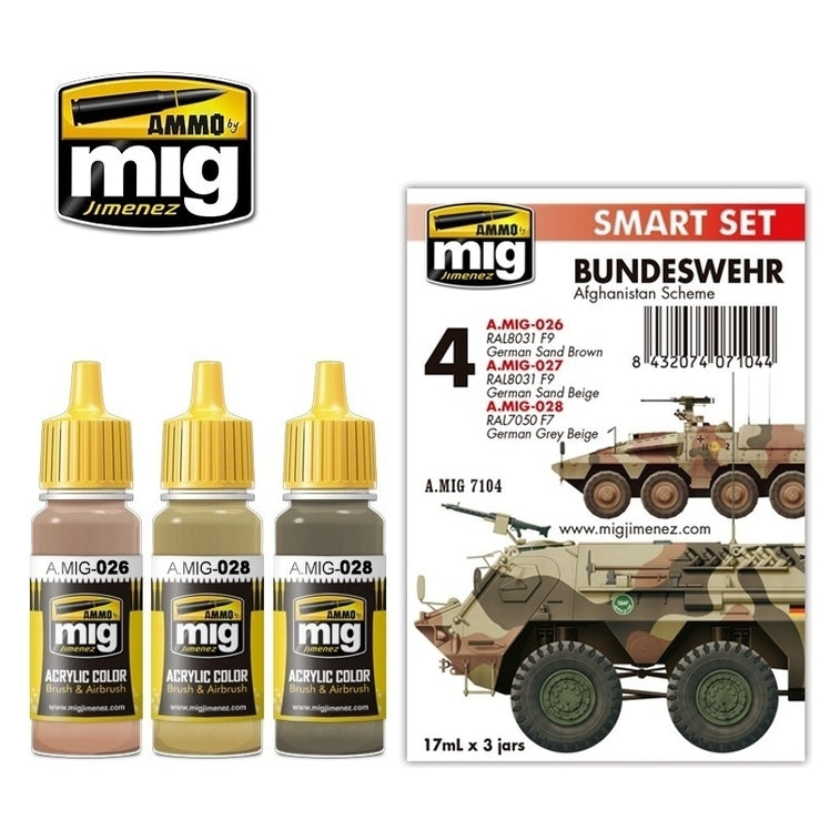 PREORDER Ammo by MIG - Sets - Bundeswehr Afghanistan Scheme Set