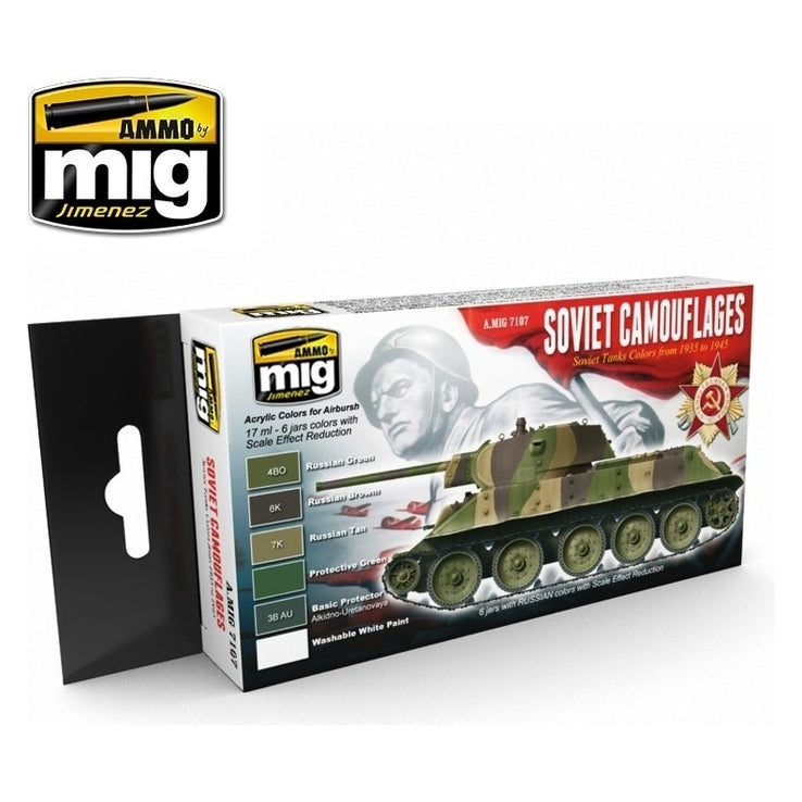 PREORDER Ammo by MIG - Sets - 1935-1945 Soviet Camouflages Set