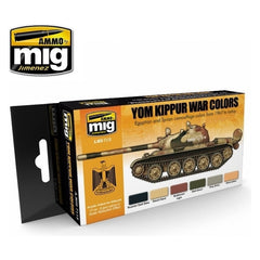 PREORDER Ammo by MIG - Sets - Yom Kippur War Colors Set