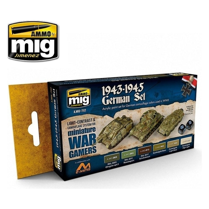 PREORDER Ammo by MIG - Sets - 1943-1945 German Set