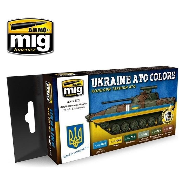 PREORDER Ammo by MIG - Sets - Ukraine Ato Colors Set