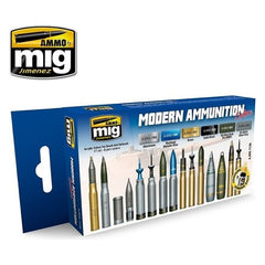 PREORDER Ammo by MIG - Sets - Modern Ammunition Colors Set