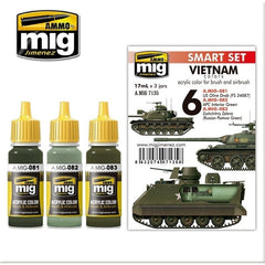 PREORDER Ammo by MIG - Sets - Vietnam Colors Set