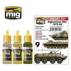 PREORDER Ammo by MIG - Sets - Afghanistan War 1979-89 Soviet Camouflage Colors Set