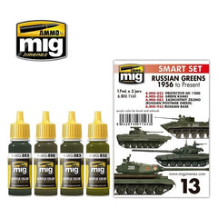 PREORDER Ammo by MIG - Sets - Russian Greens 1956 To Present Set