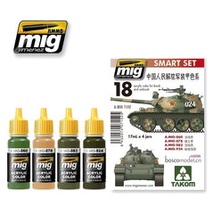 PREORDER Ammo by MIG - Sets - Pla (Chinese People's Liberation Army) Colors Set