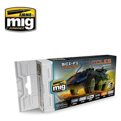 PREORDER Ammo by MIG - Sets - Sci-Fi Ground Vehicles Paints Set