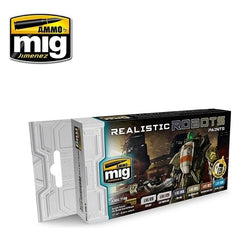 PREORDER Ammo by MIG - Sets - Realistic Robots Paints Set
