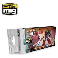 PREORDER Ammo by MIG - Sets - Metallic Mechas Color Set