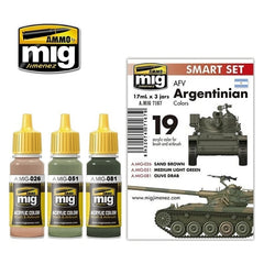 PREORDER Ammo by MIG - Sets - Afv Argentinian Colors Set