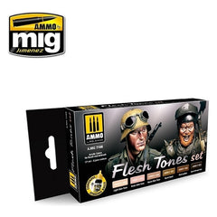PREORDER Ammo by MIG - Sets - Flesh Tones Set