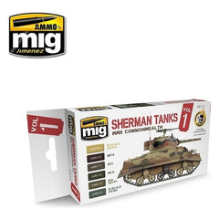 PREORDER Ammo by MIG - Sets - Sherman Tanks Vol. 1 (Wwii Commonwealth) Set