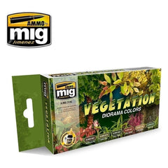PREORDER Ammo by MIG - Sets - Vegetation Diorama Colors Set
