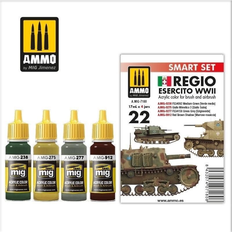 PREORDER Ammo by MIG - Sets - Regio Esercito Wwii Set