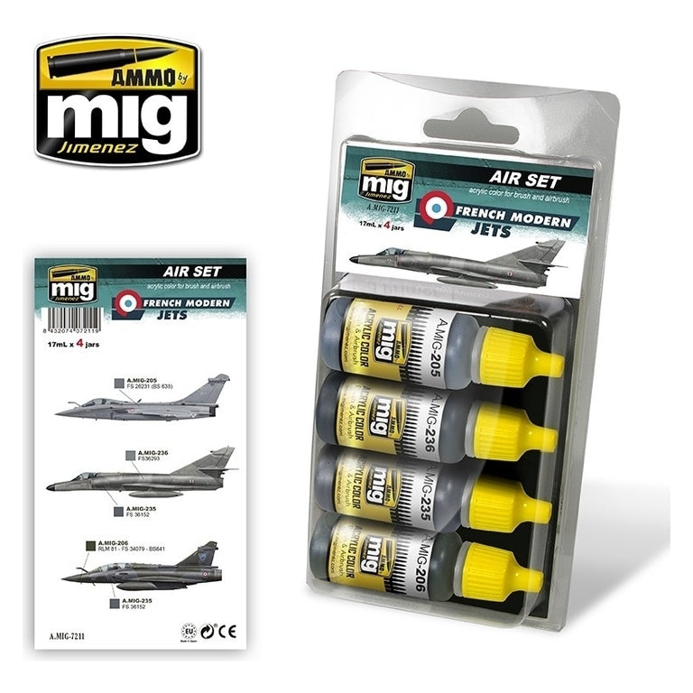PREORDER Ammo by MIG - Sets - French Modern Jets Set