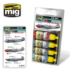 PREORDER Ammo by MIG - Sets - Vvs Russian Wwii Late Colors Set