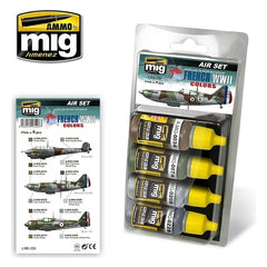 PREORDER Ammo by MIG - Sets - French Wwii Colors Set