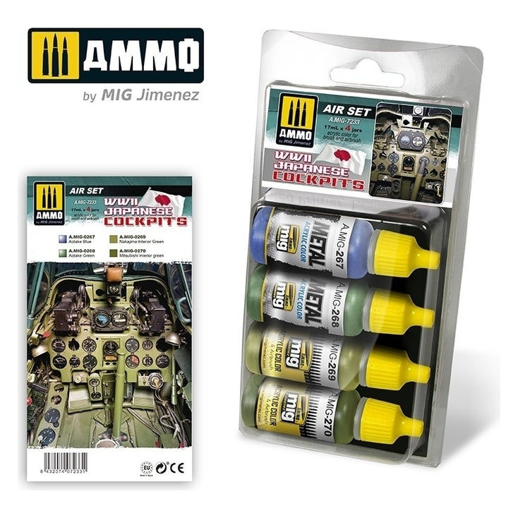 PREORDER Ammo by MIG - Sets - Wwii Japanese Cockpits Set