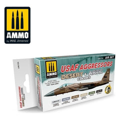 PREORDER Ammo by MIG - Sets - Usaf Aggressors Desert & Artic Colors Set