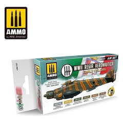 PREORDER Ammo by MIG - Sets - Wwii Regia Aeronautica Early Colors Set