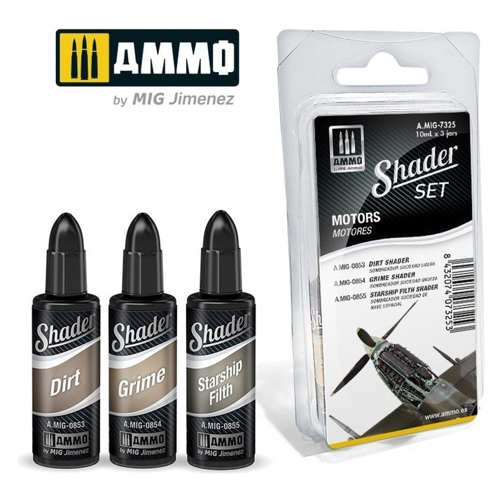 PREORDER Ammo by MIG - Shader - Motors Set