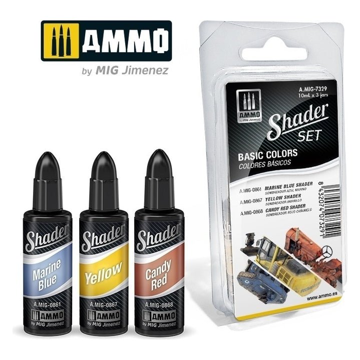 PREORDER Ammo by MIG - Shader - Basic Colors Set
