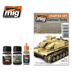 PREORDER Ammo by MIG - Weathering - German Tanks Starter Set