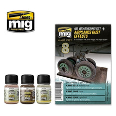 PREORDER Ammo by MIG - Weathering - Airplanes Dust Effects Set