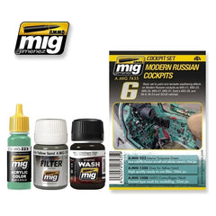 PREORDER Ammo by MIG - Weathering - Modern Russian Cockpits Set