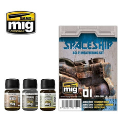 PREORDER Ammo by MIG - Weathering - Spaceship Sci-Fi Weathering Set