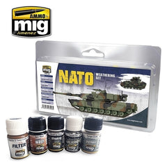 PREORDER Ammo by MIG - Weathering - Nato Weathering Set