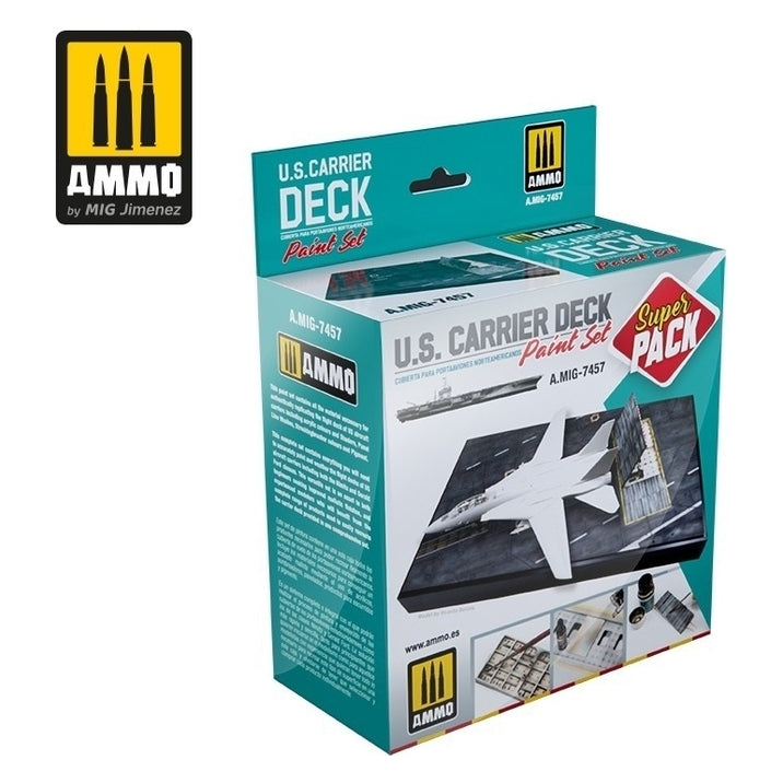 PREORDER Ammo by MIG - Sets - U.S. Carrier Deck Paint Set