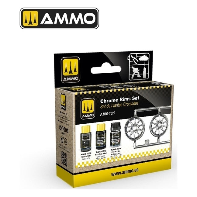 PREORDER Ammo by MIG - Sets - Chrome Rims Set