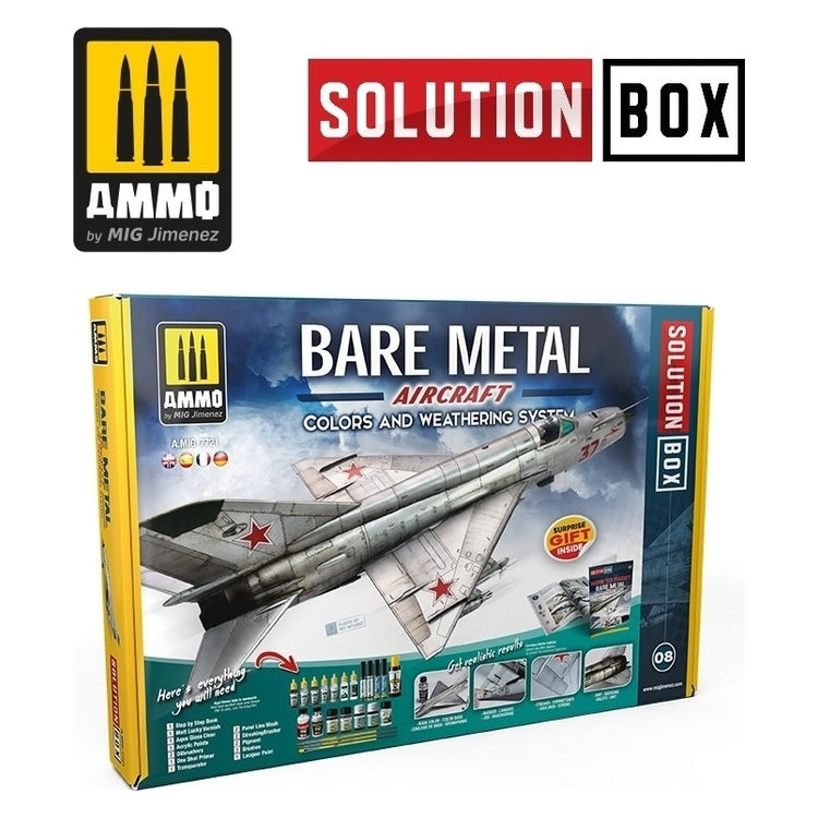 PREORDER Ammo by MIG - Solution Box - 08 ��������� Bare Metal Ai