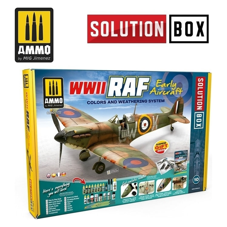 PREORDER Ammo by MIG - Solution Box - 10 ��������� Wwii Raf Early Ai